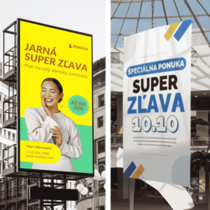 Grafický dizajn - tvorba návrhov pre billboardy a exteriérovú grafiku
