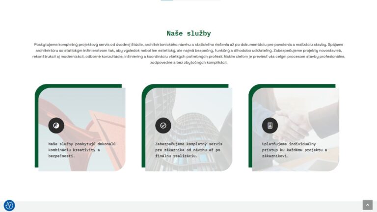 webdesign for JD static company