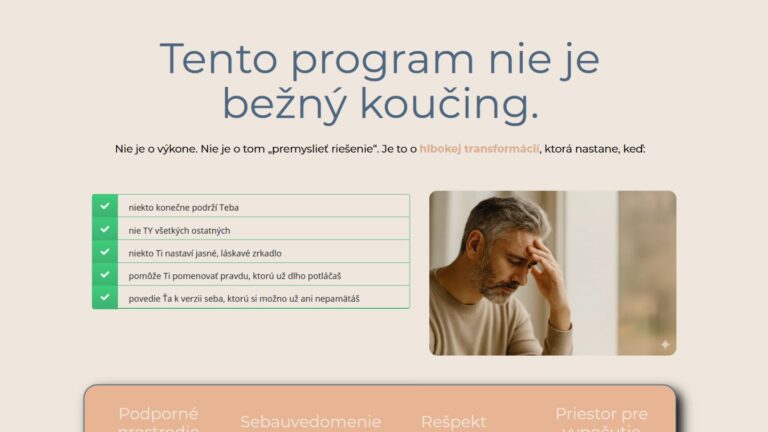 webdizajn pre Miroslava Bratka